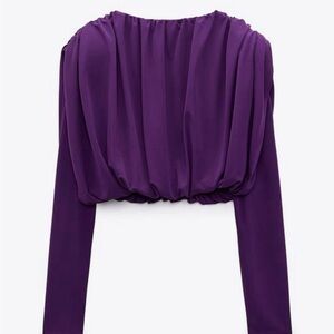 Fluid shoulder pad top 
Zara
S